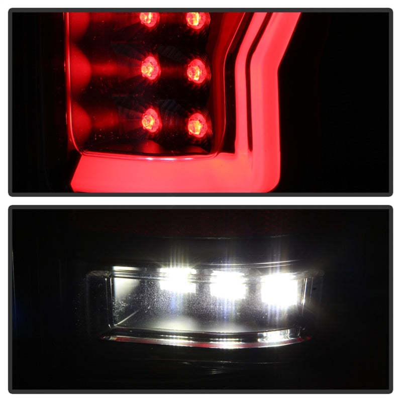 Spyder 04-08 Ford F-150 Projector Tail Lights - Light Bar DRL LED - Black ALT-YD-FF15004V2-LBLED-BK Spyder 04-08 Ford F-150 Projector Tail Lights - Light Bar DRL LED - Black ALT-YD-FF15004V2-LBLED-BK
