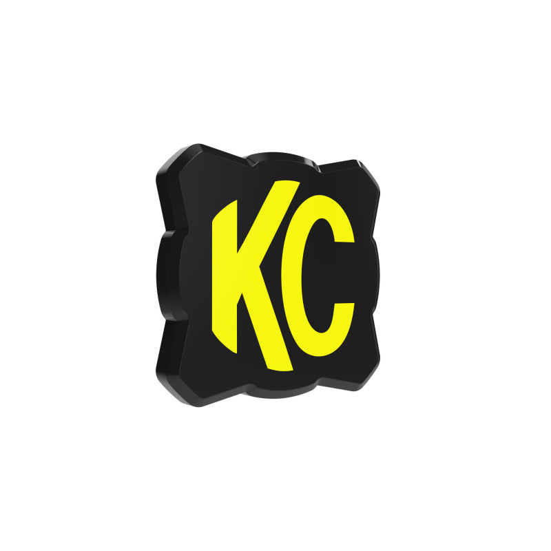 KC HiLiTES FLEX ERA 1 Single Light Cover ONLY (Black/Yellow KC Logo) KC HiLiTES FLEX ERA 1 Single Light Cover ONLY (Black/Yellow KC Logo)