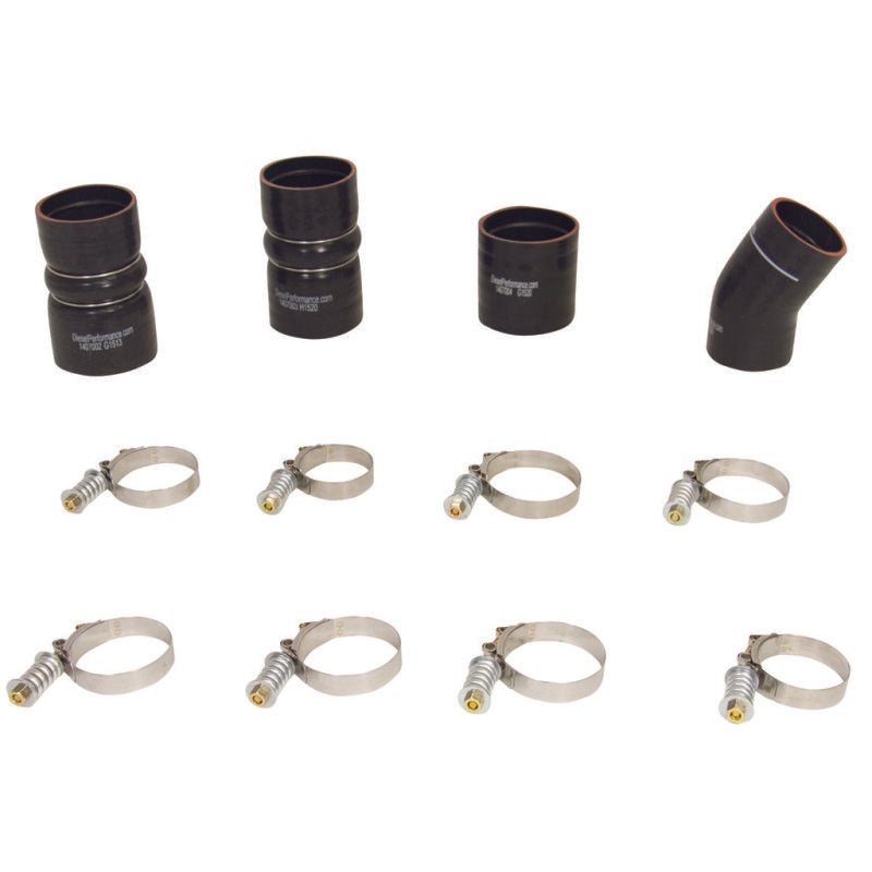 BD Diesel Intercooler Hose & Clamp Kit - 2003-2007 Ford 6.0L PowerStroke BD Diesel Intercooler Hose & Clamp Kit - 2003-2007 Ford 6.0L PowerStroke