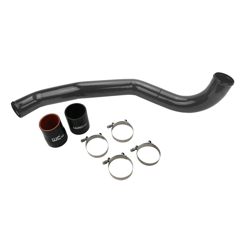 Wehrli 17-19 Chevrolet 6.6L L5P Duramax Driver Side 3in Intercooler Pipe - Illusion Blueberry Wehrli 17-19 Chevrolet 6.6L L5P Duramax Driver Side 3in Intercooler Pipe - Illusion Blueberry