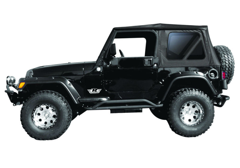 Rampage 1997-2006 Jeep Wrangler(TJ) Complete Top - Black Diamond Rampage 1997-2006 Jeep Wrangler(TJ) Complete Top - Black Diamond