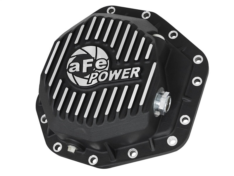 aFe Power Pro Ser Rear Diff Cover Black w/Mach Fins 2017 Ford Diesel Trucks V8-6.7L(td) Dana M275-14 aFe Power Pro Ser Rear Diff Cover Black w/Mach Fins 2017 Ford Diesel Trucks V8-6.7L(td) Dana M275-14