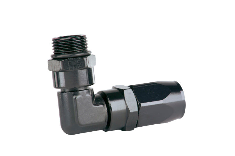 Aeromotive AN-8 Male O-Ring Boss to 90 Deg Hose End Aeromotive AN-8 Male O-Ring Boss to 90 Deg Hose End