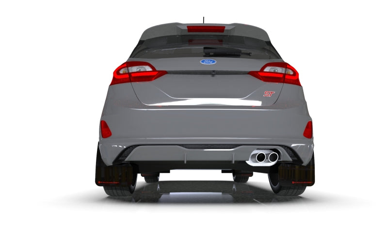 Rally Armor 18-23 Ford Fiesta ST MK8 Black UR Mud Flap w/Dark Grey Logo Rally Armor 18-23 Ford Fiesta ST MK8 Black UR Mud Flap w/Dark Grey Logo