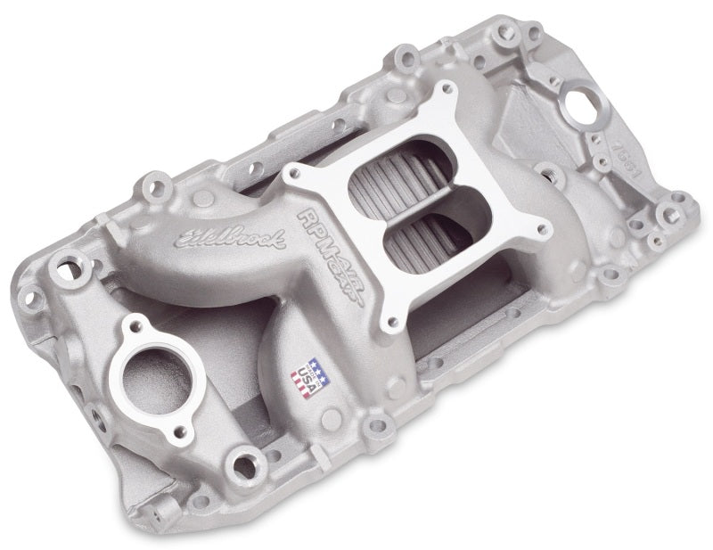 Edelbrock B/B Chevy O-Port RPM Air-Gap Manifold Edelbrock B/B Chevy O-Port RPM Air-Gap Manifold