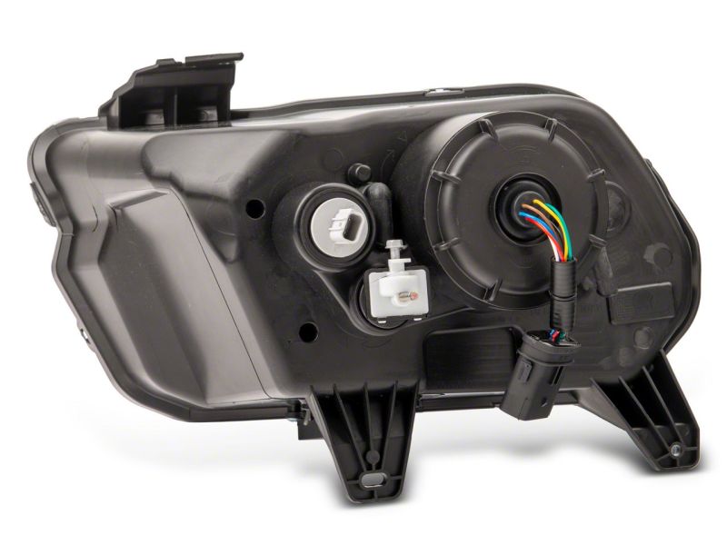 Raxiom 13-14 Ford Mustang LED Projector Headlights SEQL Turn Signals- Blk Housing (Clear Lens) Raxiom 13-14 Ford Mustang LED Projector Headlights SEQL Turn Signals- Blk Housing (Clear Lens)