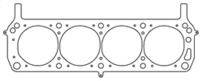Cometic Ford 302/351 SVO 4.125 Bore .040in MLS Left Side Head Gasket Cometic Ford 302/351 SVO 4.125 Bore .040in MLS Left Side Head Gasket