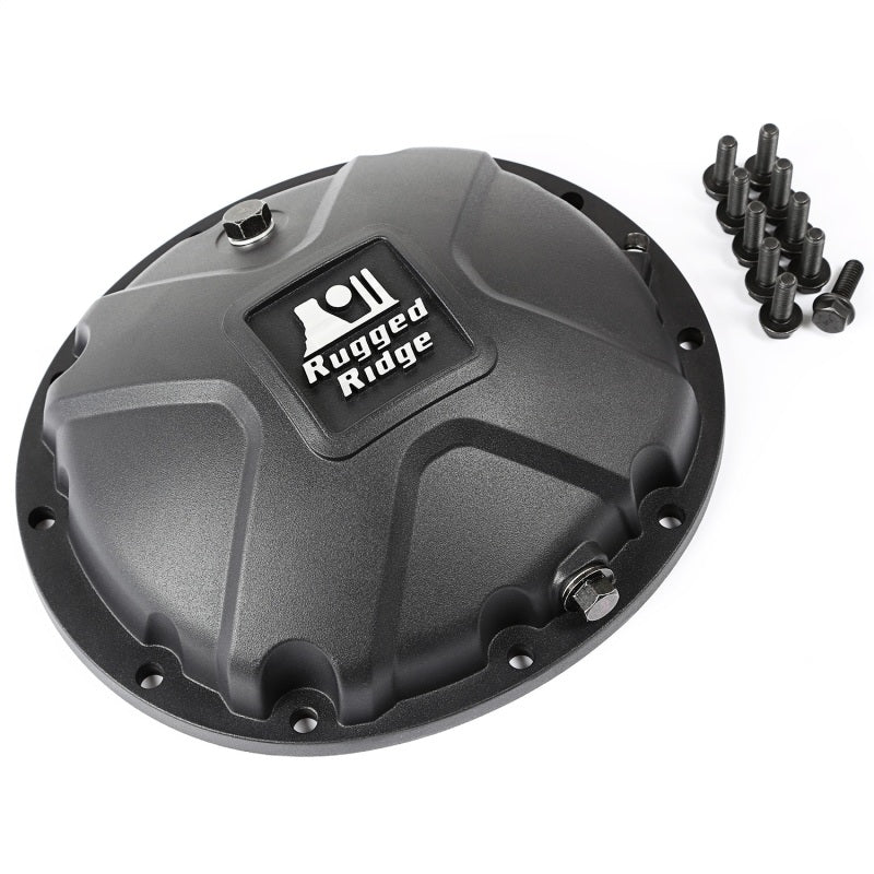 Rugged Ridge Boulder Aluminum Differential Cover 84-06 D35 Rugged Ridge Boulder Aluminum Differential Cover 84-06 D35