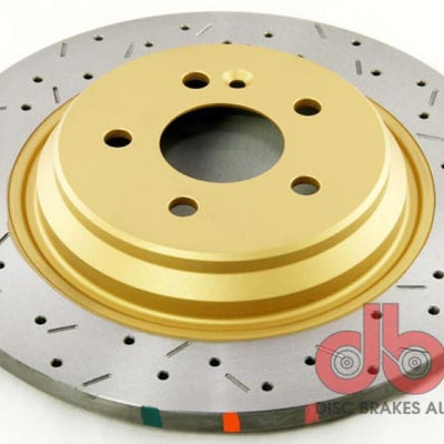 DBA 00-01 Mercedes-Benz ML430 163.172 Rear 4000 Series Drilled & Slotted Rotor