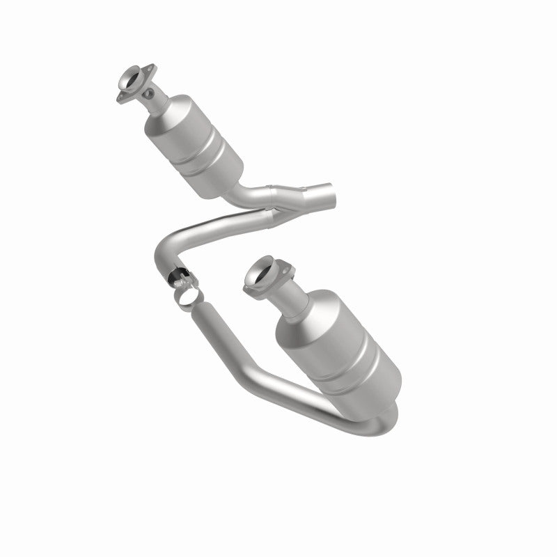 MagnaFlow Conv DF 07-09 Dodge Dakota 3.7L/4.7L /07-09 Mitsubishi Raider 3.7L Y-Pipe Assembly MagnaFlow Conv DF 07-09 Dodge Dakota 3.7L/4.7L /07-09 Mitsubishi Raider 3.7L Y-Pipe Assembly