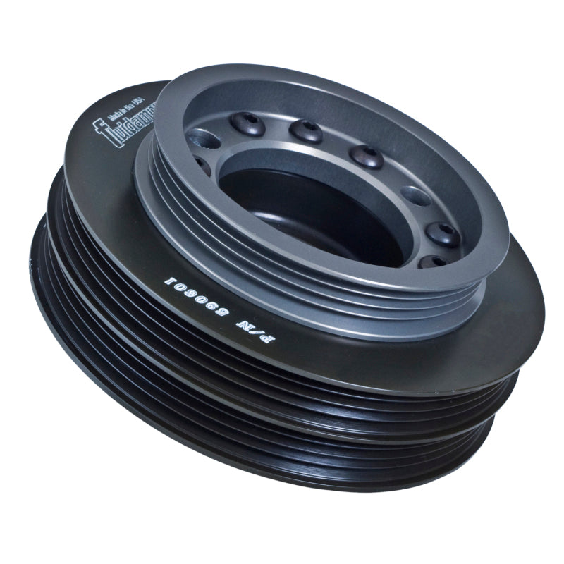 Fluidampr Honda All B Series PS Air / Alt Pulley Steel Internally Balanced Damper Fluidampr Honda All B Series PS Air / Alt Pulley Steel Internally Balanced Damper