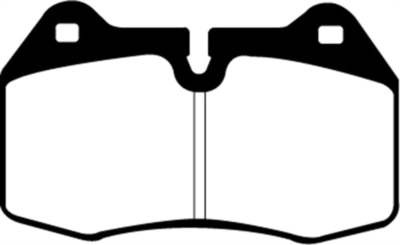 EBC 94-99 BMW M5 3.8 (E34) Redstuff Front Brake Pads EBC 94-99 BMW M5 3.8 (E34) Redstuff Front Brake Pads