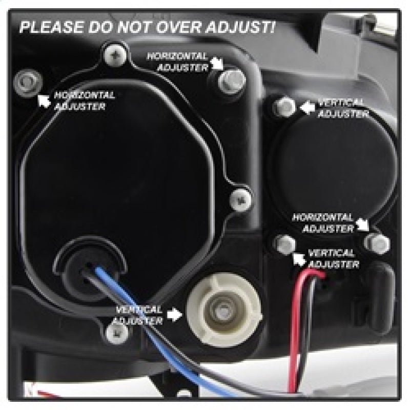 Spyder Subaru WRX 08-09 Projector Headlights - HID Model Only - Black PRO-YD-SWRX08-HID-LBDRL-BK Spyder Subaru WRX 08-09 Projector Headlights - HID Model Only - Black PRO-YD-SWRX08-HID-LBDRL-BK