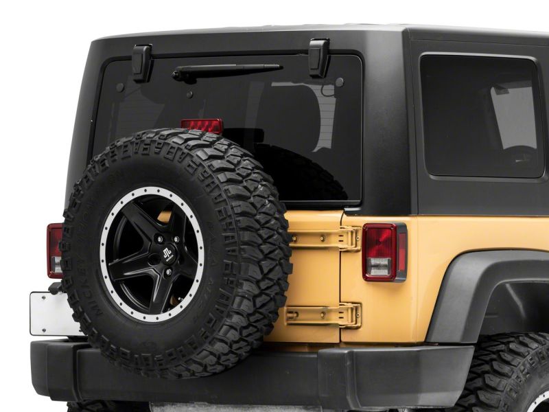 Raxiom 07-18 Jeep Wrangler JK w/ Hard Top Axial Series Rear Window Glass Hinge LED Lights Raxiom 07-18 Jeep Wrangler JK w/ Hard Top Axial Series Rear Window Glass Hinge LED Lights