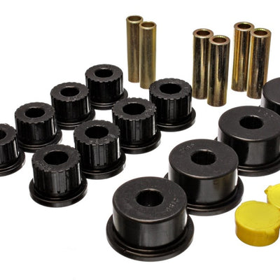 Energy Suspension 94-02 Dodge Ram Black Rear Leaf Spring Bushing Set