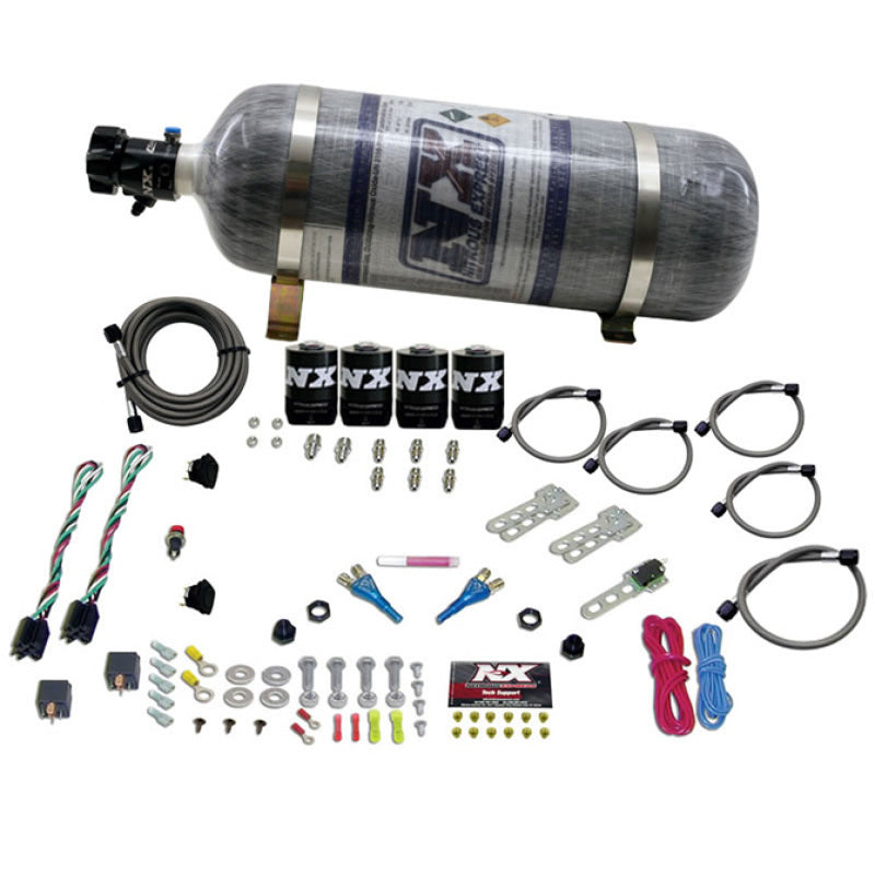 Nitrous Express GM EFI Dual Stage Nitrous Kit (50-150HP x 2) w/Composite Bottle Nitrous Express GM EFI Dual Stage Nitrous Kit (50-150HP x 2) w/Composite Bottle