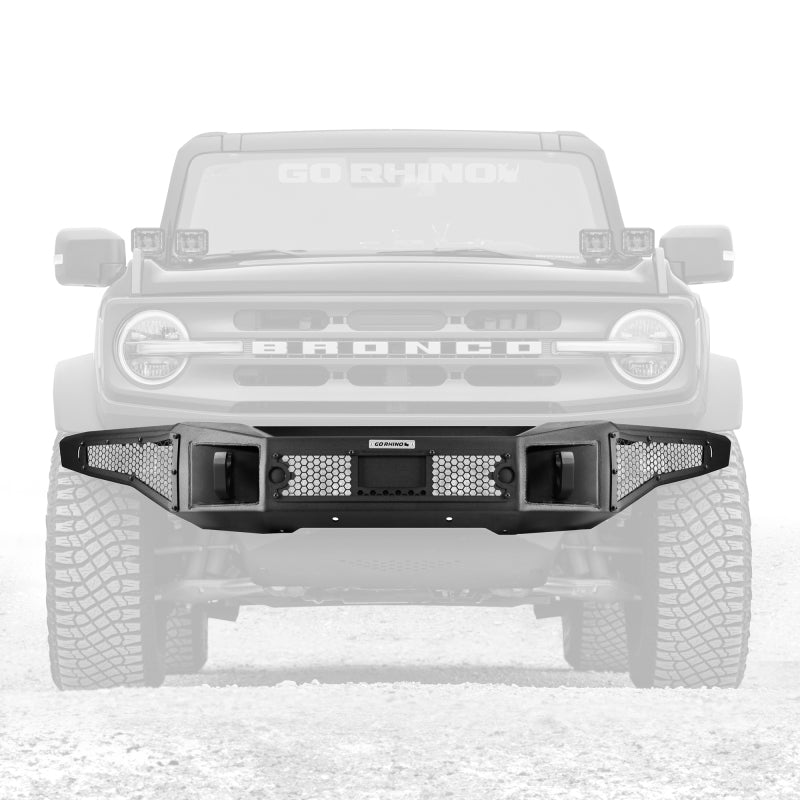 Go Rhino 21-24 Ford Bronco (2 and 4 Door) Rockline Full Width Bumper Go Rhino 21-24 Ford Bronco (2 and 4 Door) Rockline Full Width Bumper