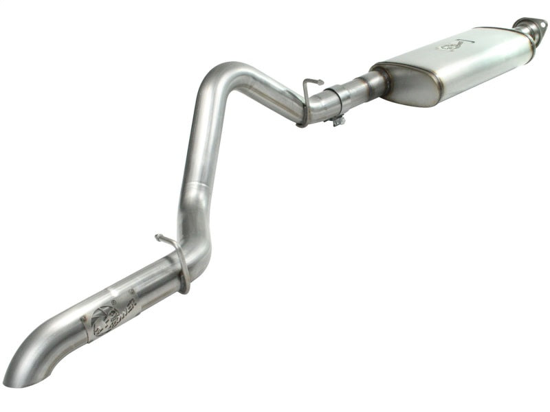 aFe MACHForce XP Exhaust Cat-Back SS-409 04-06 Jeep Wrangler TJ Unl L6 4.0L 2.5in Off-Road No Tip aFe MACHForce XP Exhaust Cat-Back SS-409 04-06 Jeep Wrangler TJ Unl L6 4.0L 2.5in Off-Road No Tip