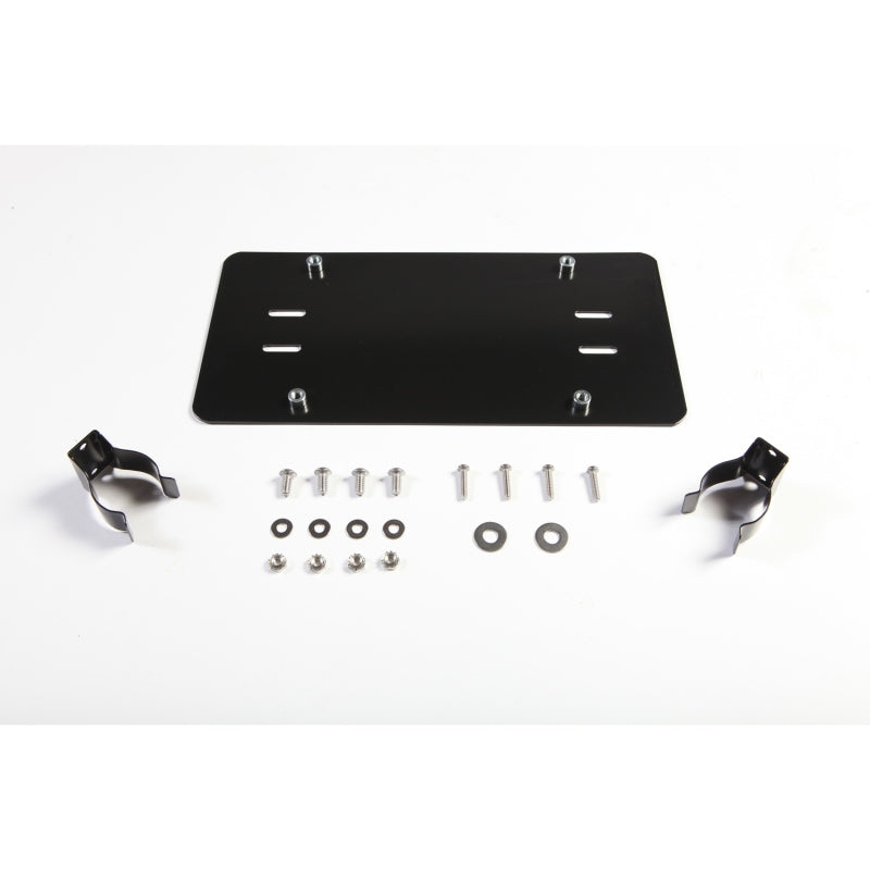 Rugged Ridge License Plate Mounting Bracket for Roller Fairlead Rugged Ridge License Plate Mounting Bracket for Roller Fairlead