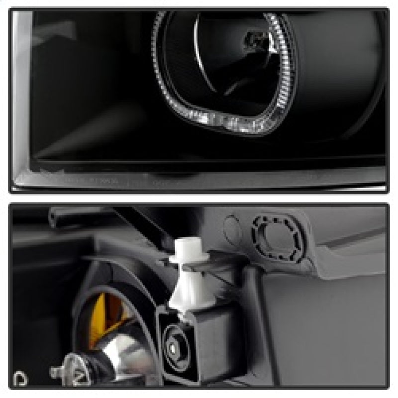 xTune Chevy Silverado 1500/2500/3500 07-13 LED Halo Projector Headlights Black PRO-JH-CSIL07-CFB-BK xTune Chevy Silverado 1500/2500/3500 07-13 LED Halo Projector Headlights Black PRO-JH-CSIL07-CFB-BK