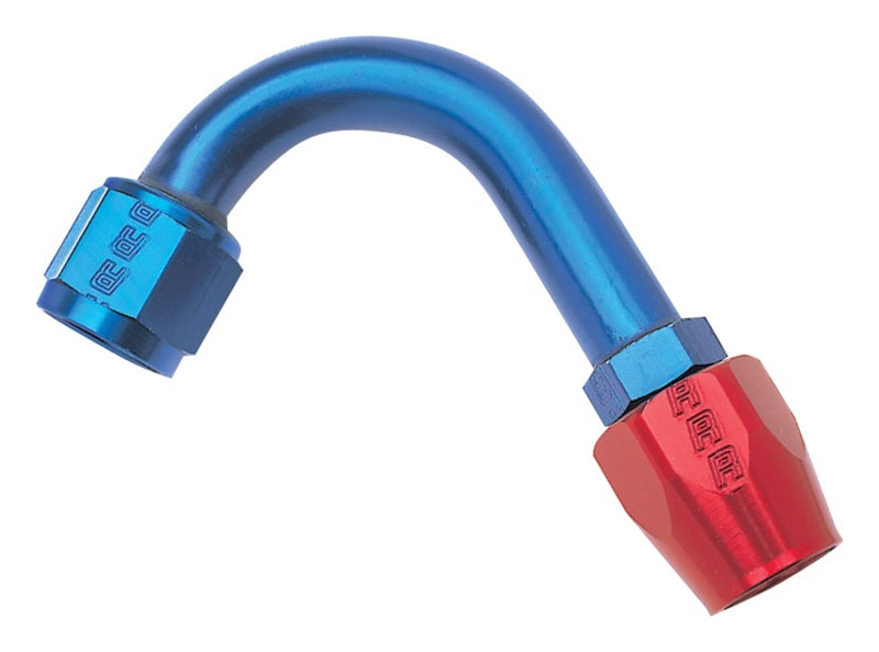 Russell Performance -12 AN Red/Blue 120 Degree Full Flow Hose End (1-1/2in Centerline Radius) Russell Performance -12 AN Red/Blue 120 Degree Full Flow Hose End (1-1/2in Centerline Radius)