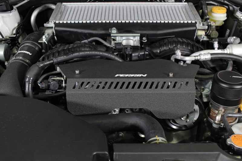 PERRIN 22-25 Subaru WRX Pulley Cover - Black (TALL - For Use w/o PERRIN AOS) PERRIN 22-25 Subaru WRX Pulley Cover - Black (TALL - For Use w/o PERRIN AOS)