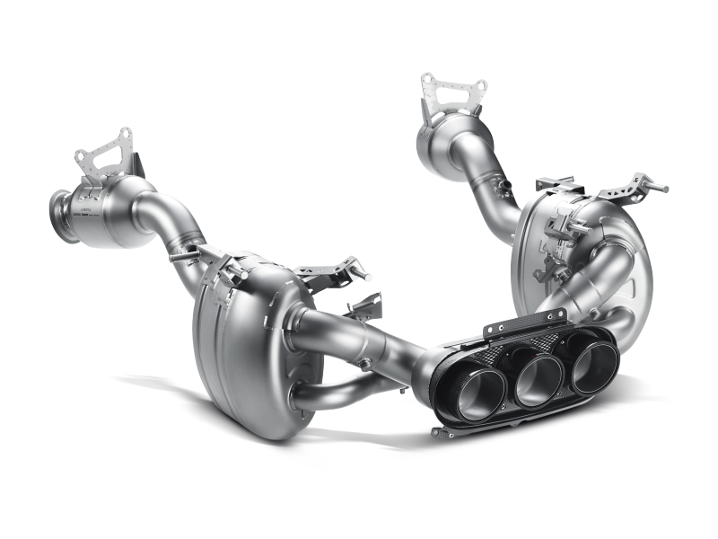 Akrapovic 10-15 Ferrari 458 Italia/458 Spyder Slip-On Line (Titanium) w/ Carbon Tips Akrapovic 10-15 Ferrari 458 Italia/458 Spyder Slip-On Line (Titanium) w/ Carbon Tips