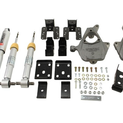 Belltech LOWERING KIT 2014 Chevy/GMC Silverado/Sierra All Cabs 2WD 2in Front/4in Rear w/ Shocks