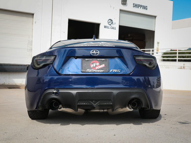 aFe Takeda Exhaust Axle-Back 13-15 Scion FRS / Subaru BRZ 304SS Black Dual Tips Exhaust aFe Takeda Exhaust Axle-Back 13-15 Scion FRS / Subaru BRZ 304SS Black Dual Tips Exhaust