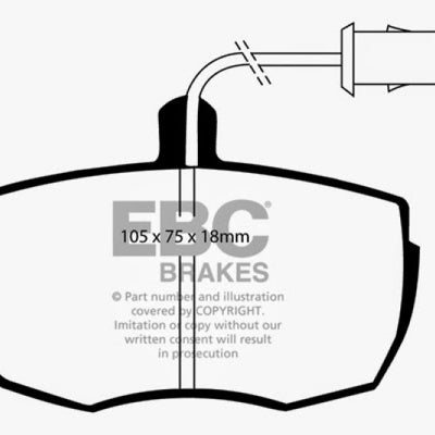EBC 87-89 Land Rover Range Rover 3.5 Ultimax2 Front Brake Pads