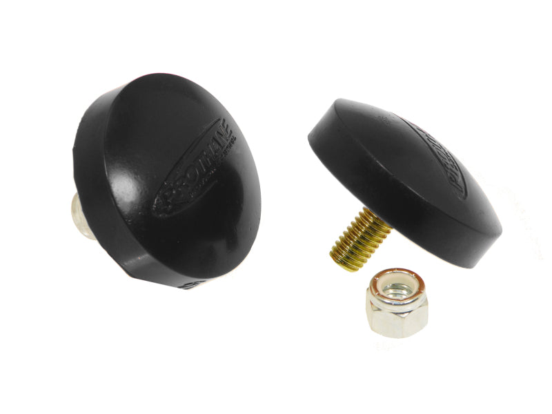 Prothane Universal Bump Stop 11/16X2 Button - Black Prothane Universal Bump Stop 11/16X2 Button - Black