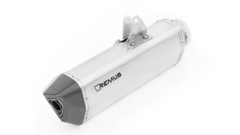 Remus 2019 KTM 790 Adventure R Mod. 2019 Black Hawk Stainless Steel Slip On Remus 2019 KTM 790 Adventure R Mod. 2019 Black Hawk Stainless Steel Slip On