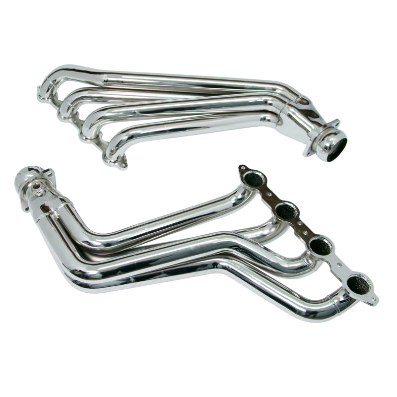 BBK 10-15 Camaro LS3 L99 Long Tube Exhaust Headers With Converters - 1-3/4 Chrome BBK 10-15 Camaro LS3 L99 Long Tube Exhaust Headers With Converters - 1-3/4 Chrome