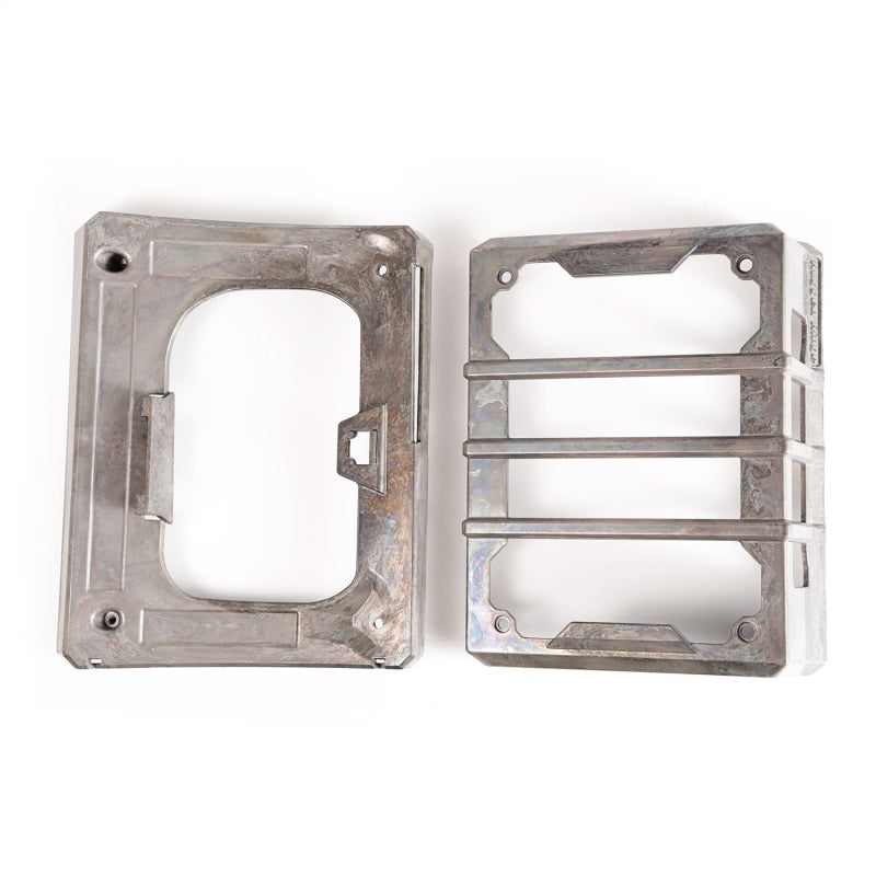 Rugged Ridge 07-18 Jeep Wrangler JK Raw Elite Tail Light Guards Rugged Ridge 07-18 Jeep Wrangler JK Raw Elite Tail Light Guards