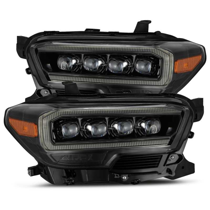 AlphaRex 16-20 Toyota Tacoma NOVA LED Projector Headlight Plank Style Alpha Black w/Activation Light AlphaRex 16-20 Toyota Tacoma NOVA LED Projector Headlight Plank Style Alpha Black w/Activation Light