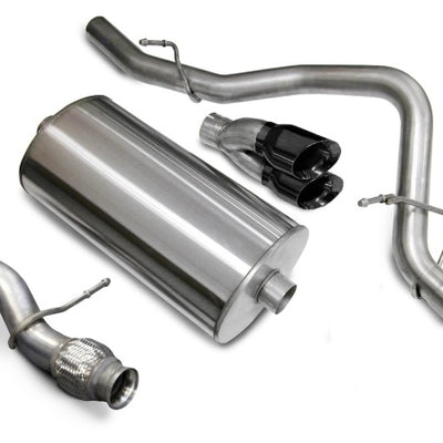 Corsa 2009-2014 Chevrolet Tahoe 5.3L V8 Black Sport Cat-Back Exhaust