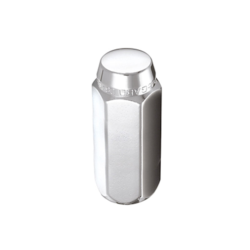McGard Hex Lug Nut (Cone Seat / Duplex) M14X2.0 / 13/16 Hex / 2.25in. Length (Box of 100) - Chrome McGard Hex Lug Nut (Cone Seat / Duplex) M14X2.0 / 13/16 Hex / 2.25in. Length (Box of 100) - Chrome