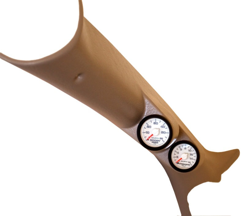 Autometer 04-09 Dodge Ram L6-5.9L Diesel A-Pillar Gauge Kit Boost/EGT 0-60PSI / 0-2000 Deg Autometer 04-09 Dodge Ram L6-5.9L Diesel A-Pillar Gauge Kit Boost/EGT 0-60PSI / 0-2000 Deg