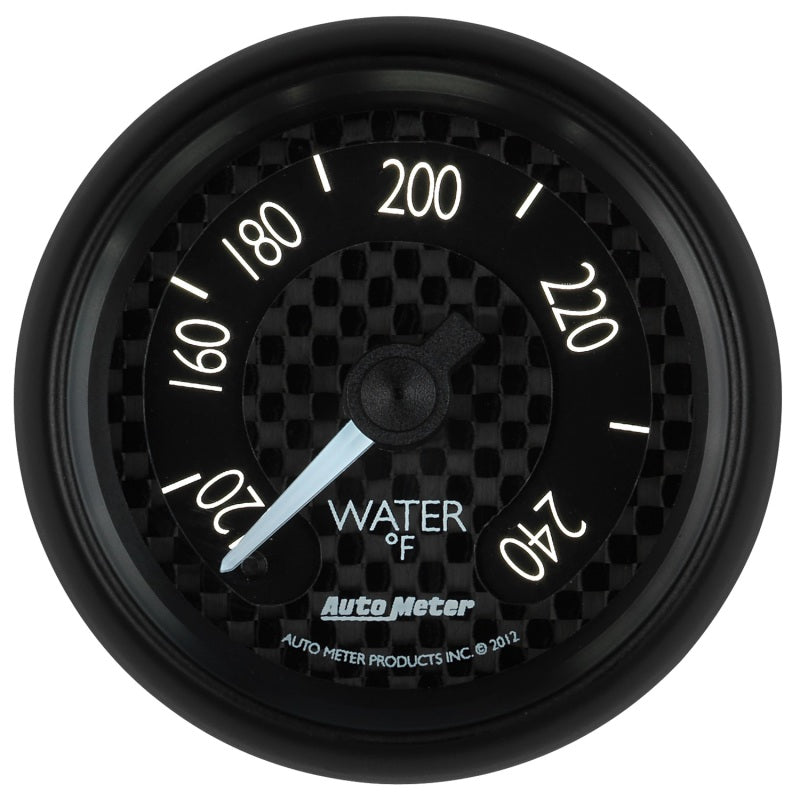 Autometer GT Series 52mm Mechanical 120-240 Deg F Water Temperature Gauge Autometer GT Series 52mm Mechanical 120-240 Deg F Water Temperature Gauge