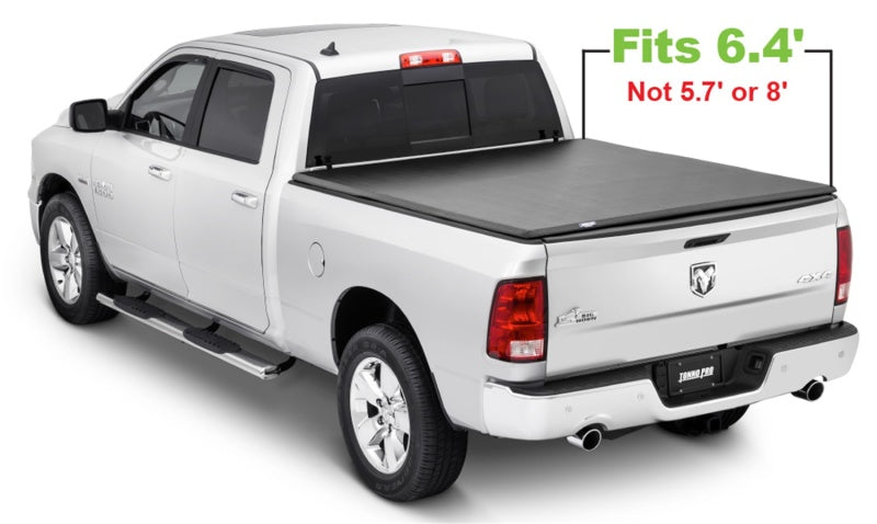 Tonno Pro 02-19 Dodge RAM 1500 6.4ft Fleetside Tonno Fold Tri-Fold Tonneau Cover Tonno Pro 02-19 Dodge RAM 1500 6.4ft Fleetside Tonno Fold Tri-Fold Tonneau Cover