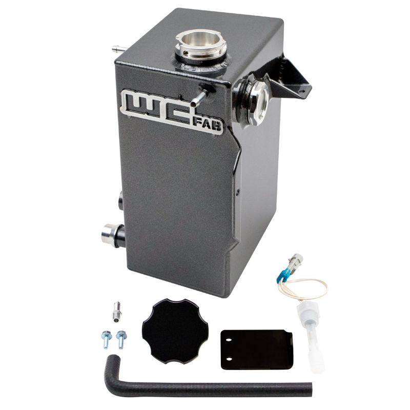 Wehrli 20-24 Chevrolet-GMC 6.6L L5P Duramax OEM Placement Coolant Tank Kit - WCFab Grey Wehrli 20-24 Chevrolet-GMC 6.6L L5P Duramax OEM Placement Coolant Tank Kit - WCFab Grey