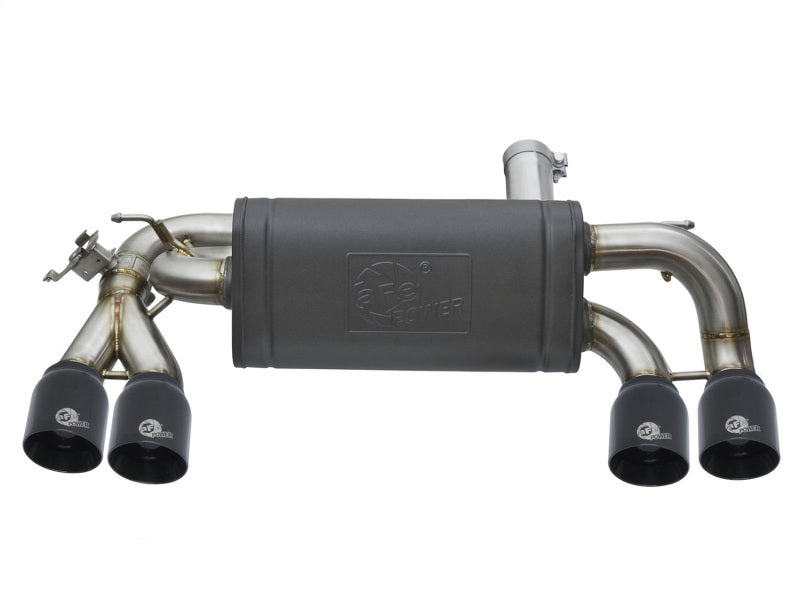 aFe MACHForce XP 3in - 2 1/2in Axle Back 304SS Exhaust w/ Black Tips 16-17 BMW M2 (f87) aFe MACHForce XP 3in - 2 1/2in Axle Back 304SS Exhaust w/ Black Tips 16-17 BMW M2 (f87)