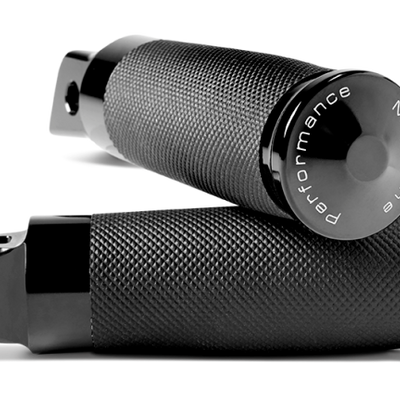 Performance Machine Footpegs Contour - Black Ano