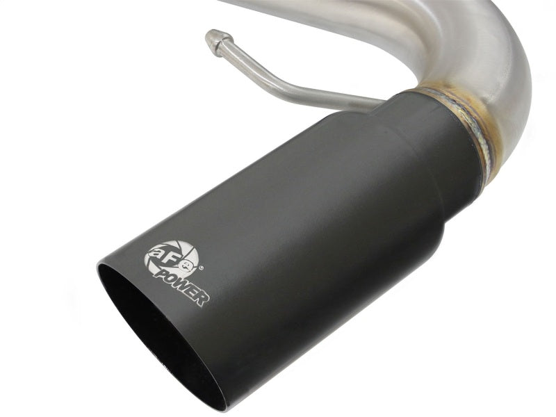 aFe MACHForce XP 2.5in Axle Back Stainless Exhaust w/ Black Tips 07-13 BMW 335i 3.0L L6 (E90/92) N55 aFe MACHForce XP 2.5in Axle Back Stainless Exhaust w/ Black Tips 07-13 BMW 335i 3.0L L6 (E90/92) N55