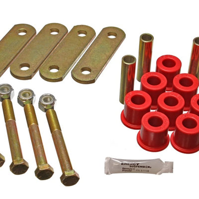 Energy Suspension Fd Heavy Duty Shackle Set - Red