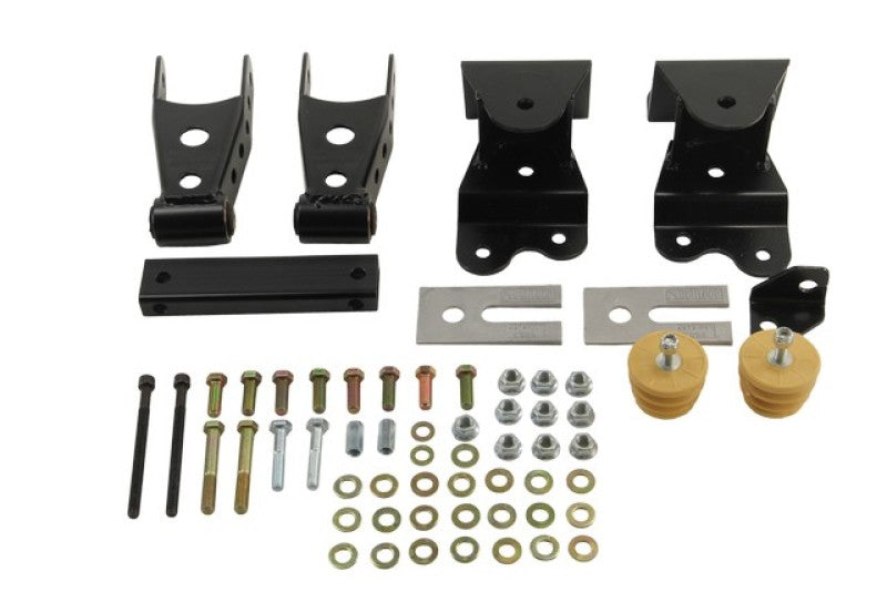 Belltech SHACKLE AND HANGER KIT 88-98 GM C-1500/2500 EXT CAB Belltech SHACKLE AND HANGER KIT 88-98 GM C-1500/2500 EXT CAB