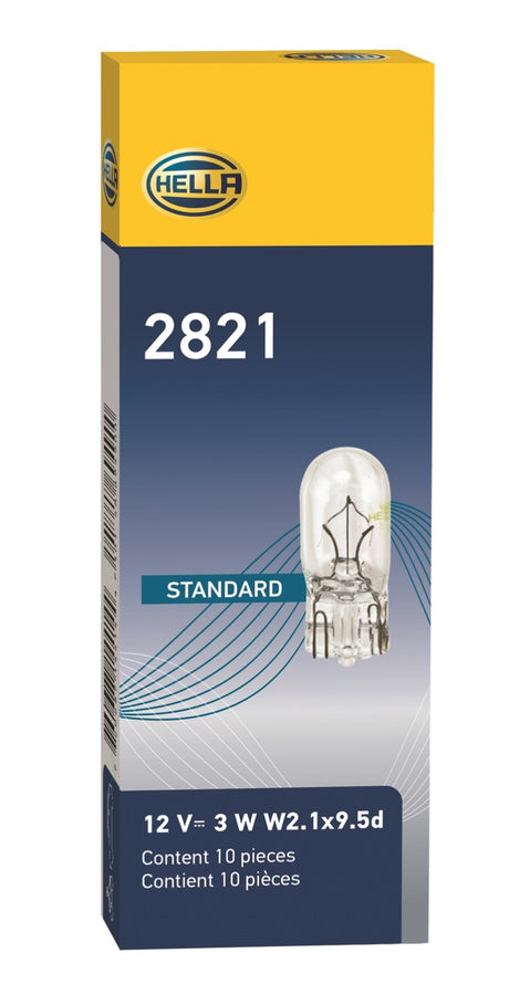 Hella Universal Clear T3.25 Incandescent 12V 3W Bulb (MOQ 10) Hella Universal Clear T3.25 Incandescent 12V 3W Bulb (MOQ 10)