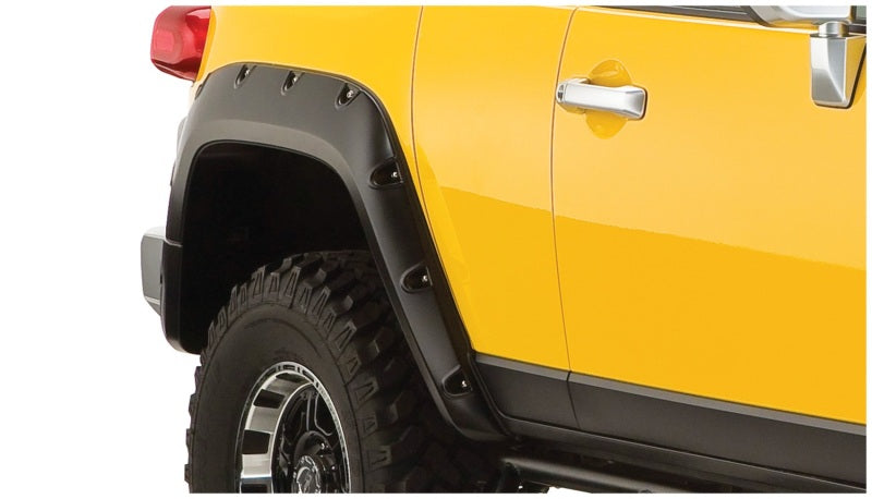 Bushwacker 07-14 Toyota FJ Cruiser Pocket Style Flares 2pc - Black Bushwacker 07-14 Toyota FJ Cruiser Pocket Style Flares 2pc - Black