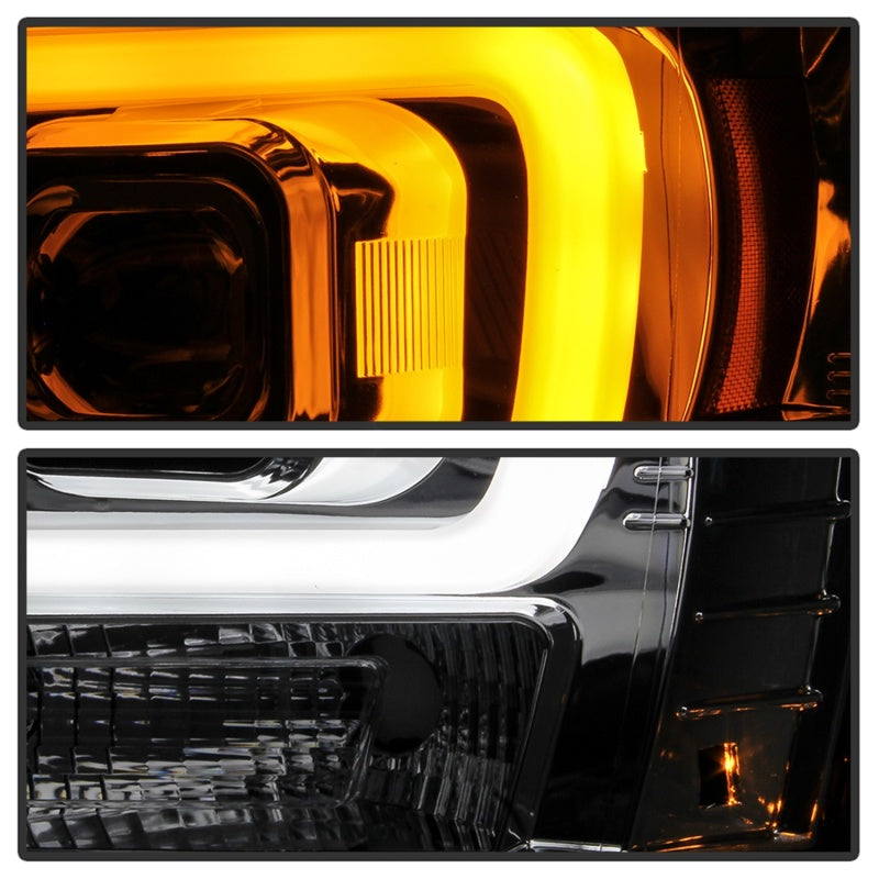 Spyder 07-14 Chevy Suburban/Tahoe V2 Projector Headlights LED Turn Sig Chrome PRO-YD-CSUB07V3-SB-C Spyder 07-14 Chevy Suburban/Tahoe V2 Projector Headlights LED Turn Sig Chrome PRO-YD-CSUB07V3-SB-C