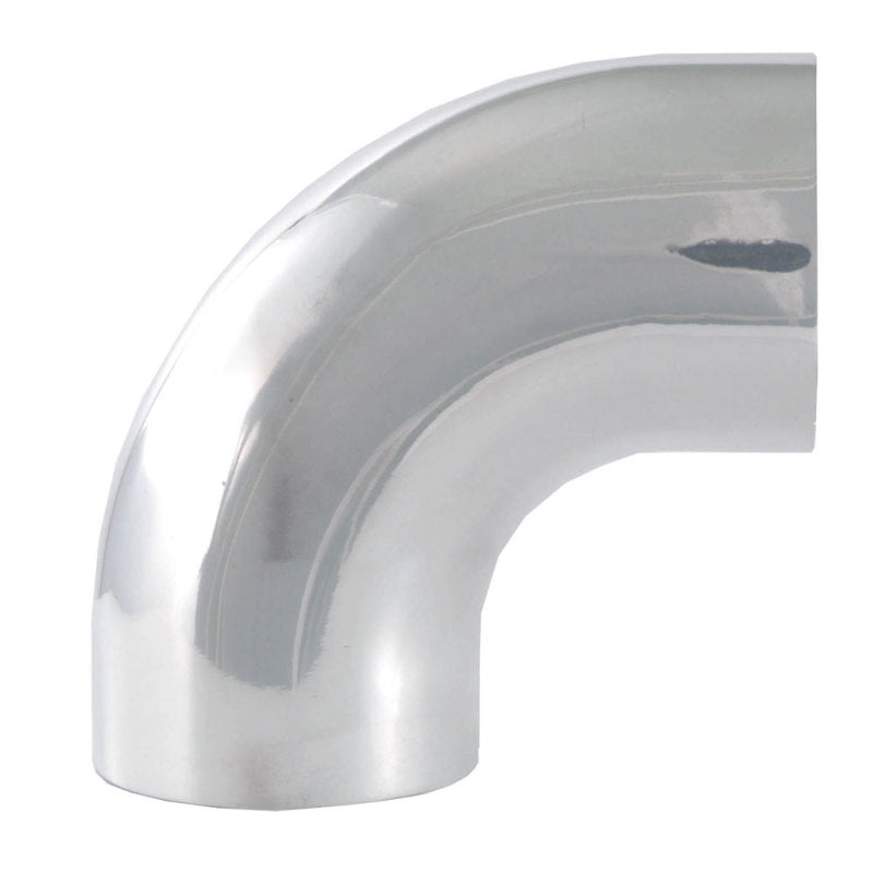 Spectre Universal Tube Elbow 3-1/2in. OD / 90 Degree Mandrel - Aluminum Spectre Universal Tube Elbow 3-1/2in. OD / 90 Degree Mandrel - Aluminum